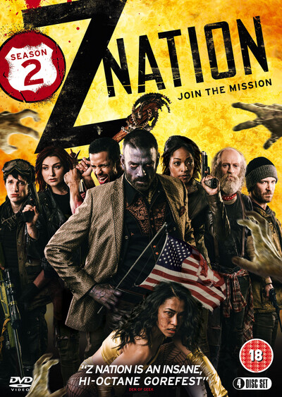 Z Nation: Season Two (DVD) Russell Hodgkinson Pisay Pao Nat Zang Emilio Rivera