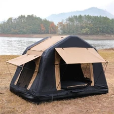 3 People Car Roof Top Tent Portable Amphibious Inflatable Floating Tent Camping