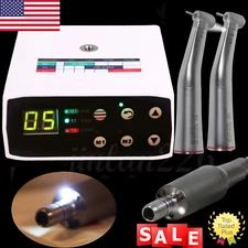 NSK Style LED Brushless Electric Micro Motor Dental 1:5 Increasing Handpiece USA