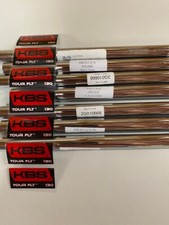 KBS Tour Flighted X- Stiff Chrome Steel Iron Shafts .355 130G Choose Set
