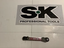 SK 1/4” & 5/16” (SAE) 12 Point Offset Ratcheting Box End Wrench