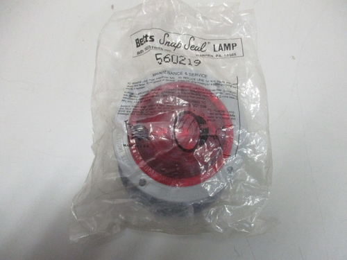 Lámpara Betts Snap Seal 560219 ROJO Modelo B56JV - Imagen 2 de 5