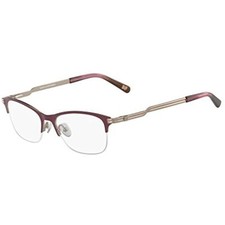 NEW Diane von Furstenberg DVF 8064 630 Dark Rose Eyeglasses 50/17/135