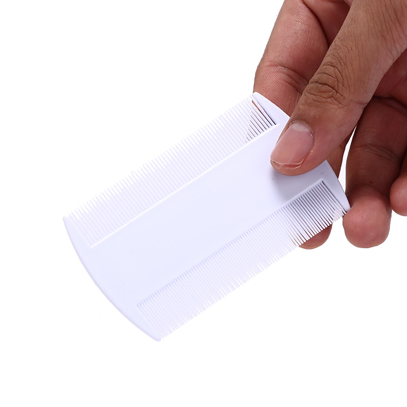 double sided head lice comb hair combs fine tooth head lice flea nit