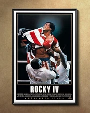 Rocky IV Sylvester Stallone 1985 Movie Poster 24"x36" Glossy Unframed 8546