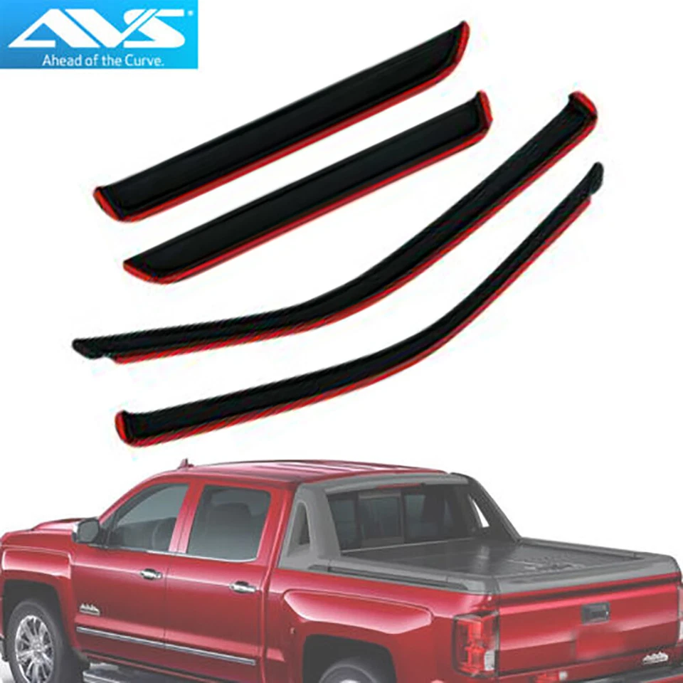 Deflector en canal Ventvisor Auto Ventshade 194407 4 piezas. Se adapta a Frontier 05-19 Foto 3 de 4