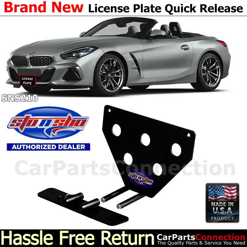 Sto N Sho Quick-Release Front License Plate Bracket For 19