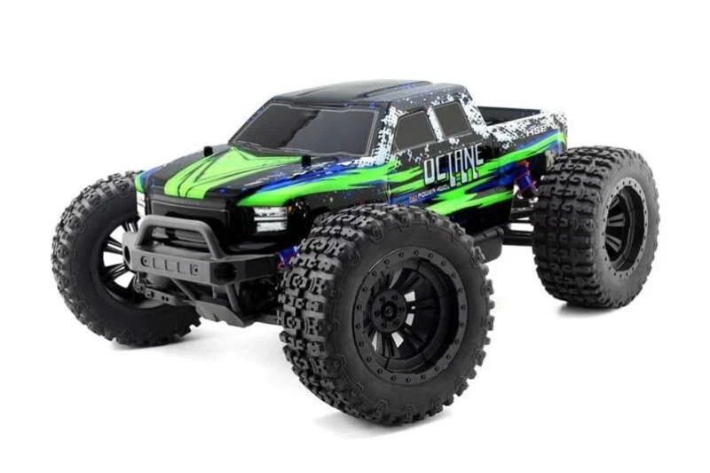 HSP Octane 1/10 2,4 GHz Brushed Monster Truck RTR, grün - HSP-94511-2 - Bild 2 von 4