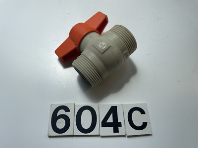 ASV-Stübbe C100 regelbarer Durchfluss Kugelhahn DN 20 PN 10 LP: 604C
