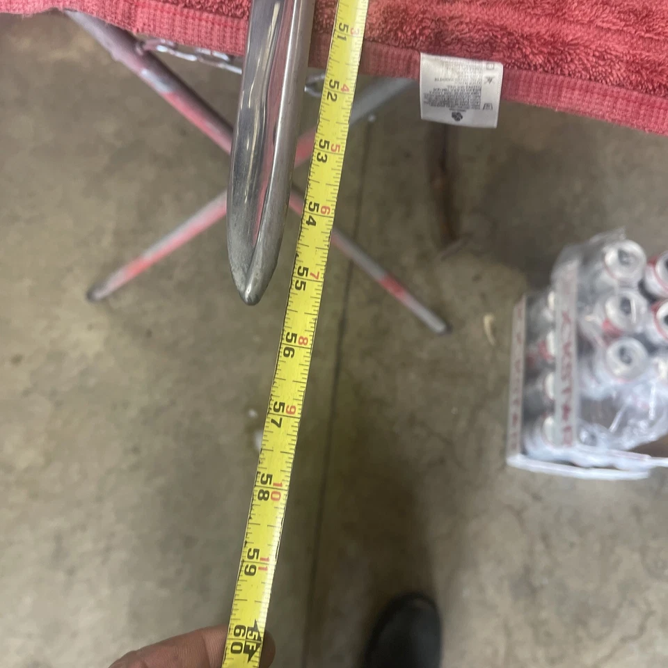 Ford Custom 300 LH 1957 guardabarros moldeado fabricante de equipos originales de colección Hot Rod Rat Foto 2 de 4