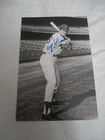 1963 Los Angeles Dodgers ROY GLEASON Signed 4x6 Photo BASEBALL AUTOGRAPH
