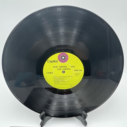 Glen Campbell "Live" Double Record Set Capitol Records STBO-268 1969 - Picture 11 of 12