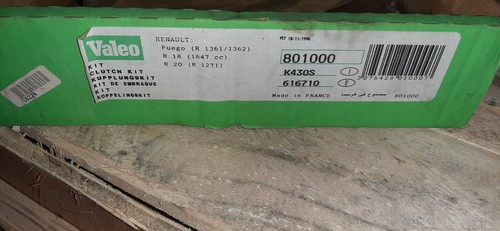 801000 KIT3P FRIZIONE VALEO K430S PER RENAULT 18-20-FUEGO - Picture 4 of 4