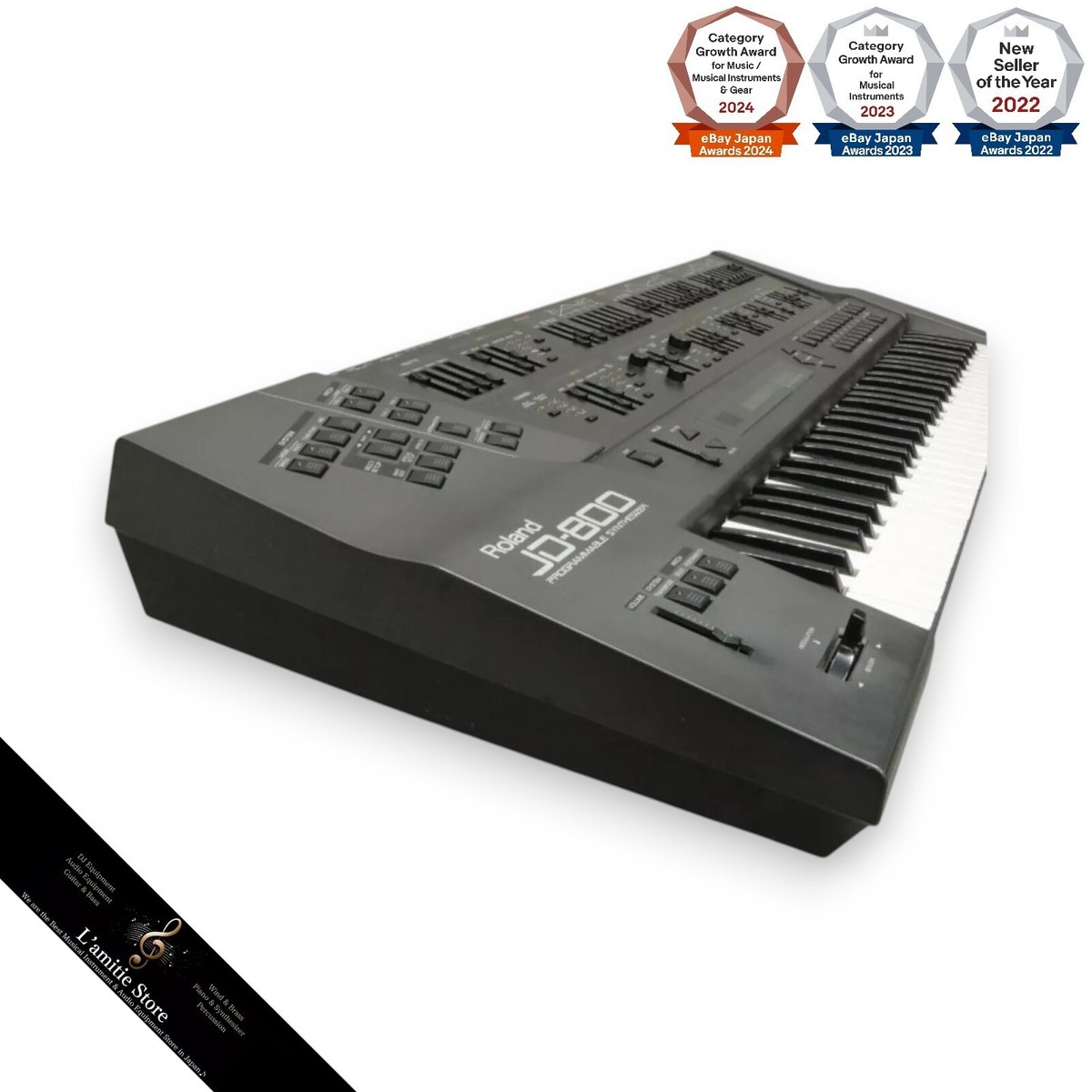 Roland JD-800 Vintage Synthesizer Synth Keyboard Digital JP