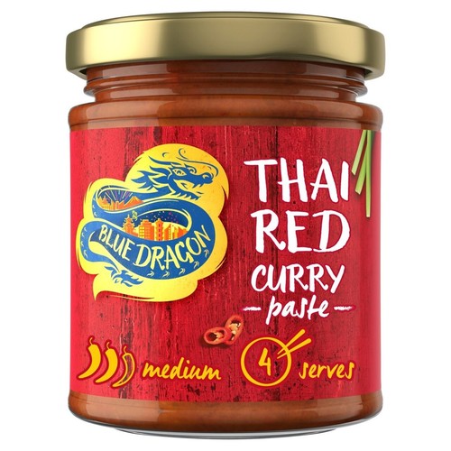 Blue Dragon Thai Red Curry Paste 170g - Afbeelding 1 van 1