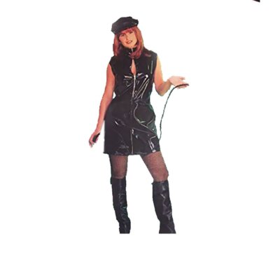 Dress Dominatrix Eco Vinyl Black