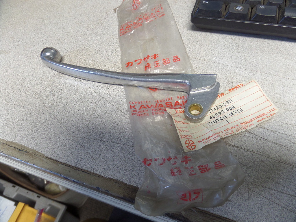 NOS Kawasaki Clutch Lever 1971 F21 F21M F21420-3311 46092-008 | eBay
