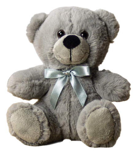 grey plush bear