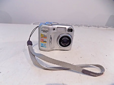 Nikon Coolpix 2100 Digital Camera 2MP Silver UNTESTED Sold as SPARES/PARTS