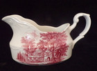 Vtg Gravy Boat Staffordshire Romantic England J & G Meakin England — photo 1