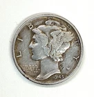 1945-D Mercury Dime - Free Shipping
