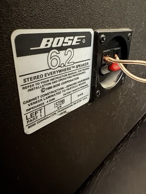 Vinfage Bose 6.2 Stereo Everywhere Speakers Wide Immersive Sound