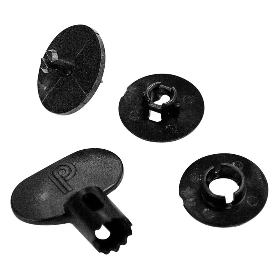 Plasticolor 001616R01 Jeep Elite Series 1st Row Black Floor Mats — 第 4/4 张图片