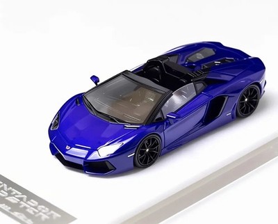 CL 1:64 Blue LP700-4 Aventador Roadster Sports Model Diecast Resin Car