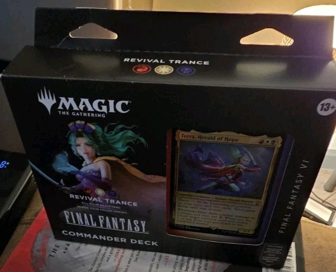 MTG Magic Final Fantasy Set of 4 Commander Decks 2 FACTORY SEALED