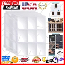 9 Pocket Page Protector - 648 Pockets  Double Side Trading Card Sleeves Pages...