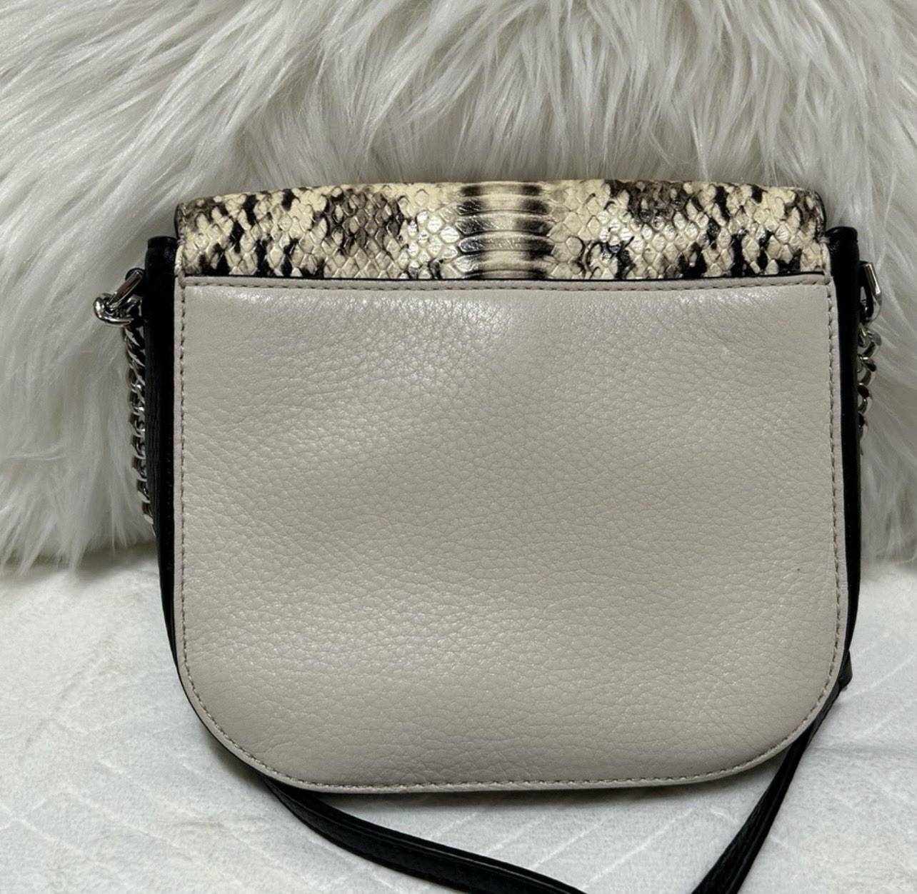 Michael Kors Leather and Python Effect Crossbody … - image 5