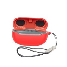 SKPY Silicone Case Compatible with JBL Endurance Race, Shockproof Full Body Red