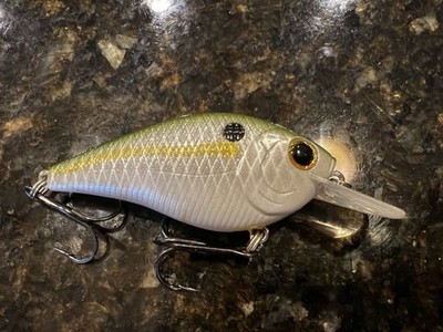 Lucky Craft SKT MR RT Squarebill Crankbait Lure 2.5'' 3/8oz Green Sexy Shad Rare