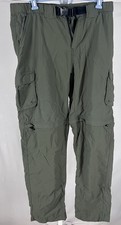 Boy Scouts of America Switchback Uniform Pants Relaxed Large Zip-Off Convertible