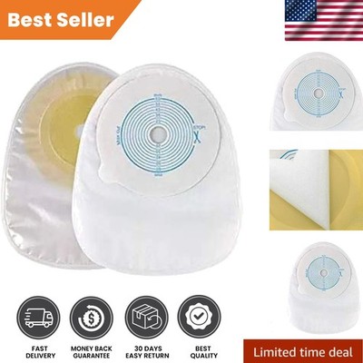 10 Pack of Disposable Closed Colostomy Bags - Custom Fit 20-65MM, Odor Lock