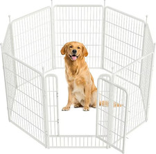 Patented 40-Inch Homeplus Dog Playpen 8 Panels for Medium  Large Dogs, OpenBox