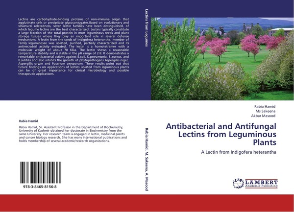 Antibacterial And Antifungal Lectins From Leguminous Plants Rabia Hamid-image