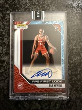 2025-26 Panini Instant NBA RPS First Look Asa Newell Rookie RC Auto Water #/10