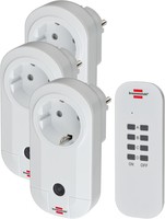Brennenstuhl 1507040 Indoor White 25m IP20 Wireless RF Wireless 55 x 70 x 110