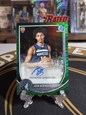Joan Beringer 2025 Bowman Chrome #BCA-JB Reptilian Green Refractor Auto /99