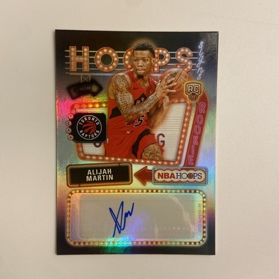 2025-26 Topps Nba Hoops - Rookies First Signs Alijah Martin #HFS-AM (AU, RC)