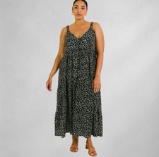 Joie Dress Large  Limited Edition Womens   Black & White Abstract Maxi Retail