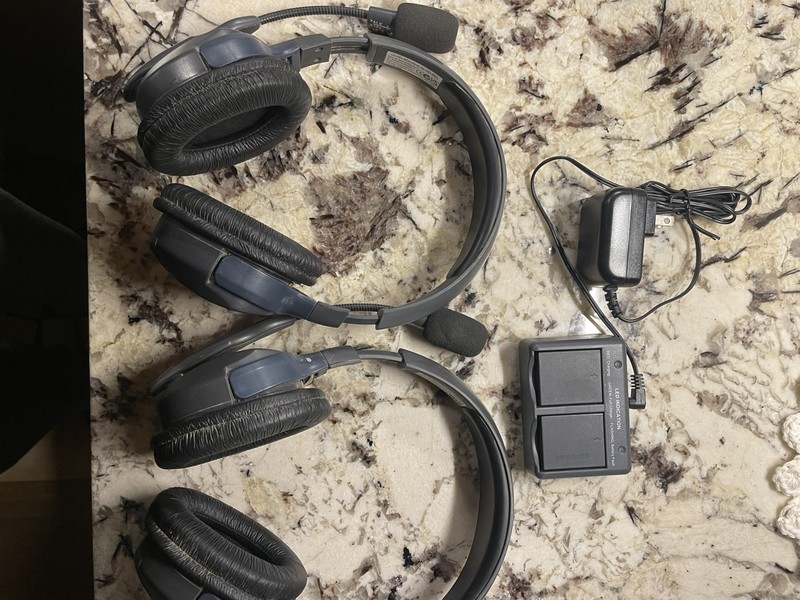 Eartec UltraLITE HD two ear cup full duplex headsets - Great for Side by Sides!!
