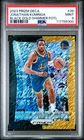 2023 Panini Prizm Deca Basketball Black Gold Shimmer FOTL Jonathan Kuminga #39 PSA 9