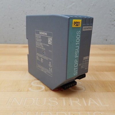 Siemens 6EP1333-2BA20 Power Supply, Input: 120/230VAC, 2.1/1.3A, 60 Hz - USED