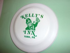 Vintage Advertising Frisbee Kelly's Inn York PA Beer Bar Man Cave