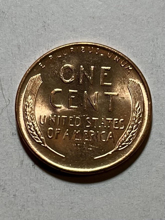 1952 D Wheat Penny Error (Letter L In Liberty Too Close To / On Rim) Very Rare  - Image 2 of 3