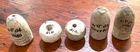 5 CIVIL WAR BULLETS DUG 41ST GEORGIA INFANTRY VICKSBURG