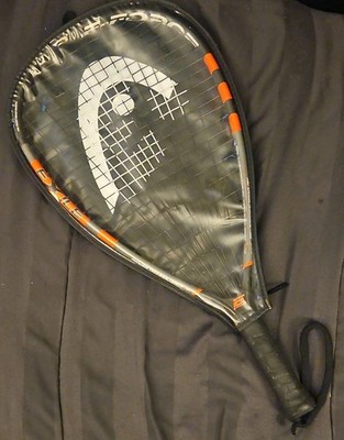 E-Force Exile Racquetball Racquet 22'' Longstring Power with HEAD Blast  Cover