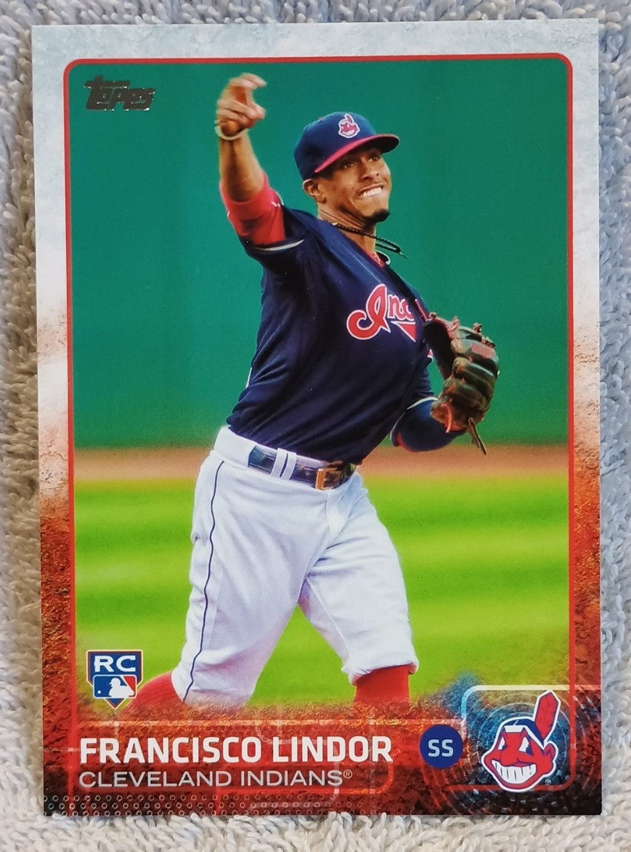 2015 Topps Update #US82 Francisco Lindor Rookie Card RC     (B)